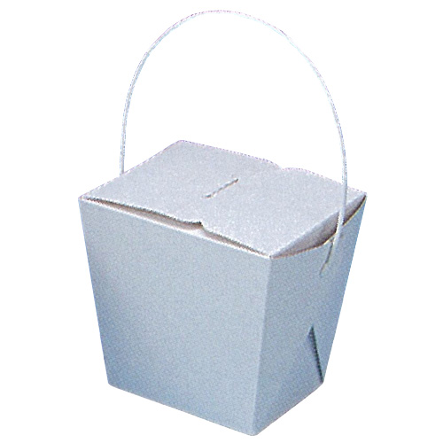 持ち手付き　紙素材　ランチボックス