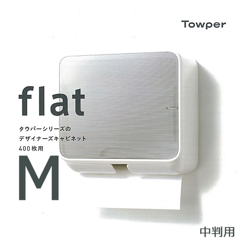 ペーパータオルキャビネット　フラット