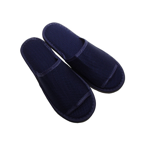 ウォッシャブルスリッパ(紺-黒底) 100足