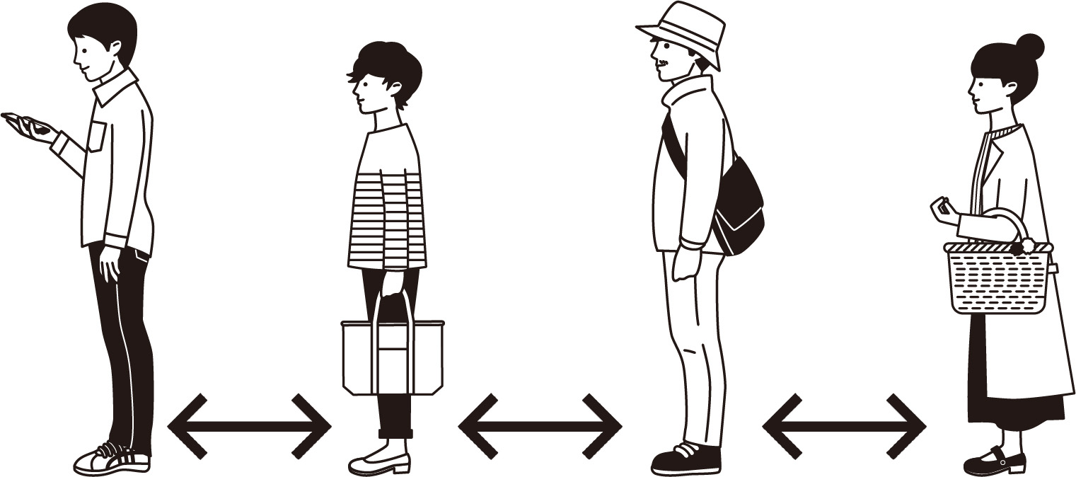 ソーシャルディスタンス