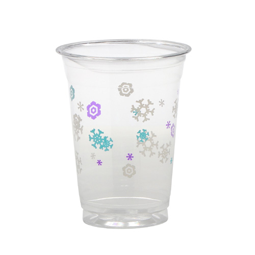 クリアカップ14オンス　スノークリスタル