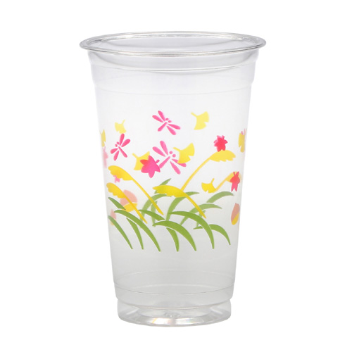 クリアカップ16オンス　オータム