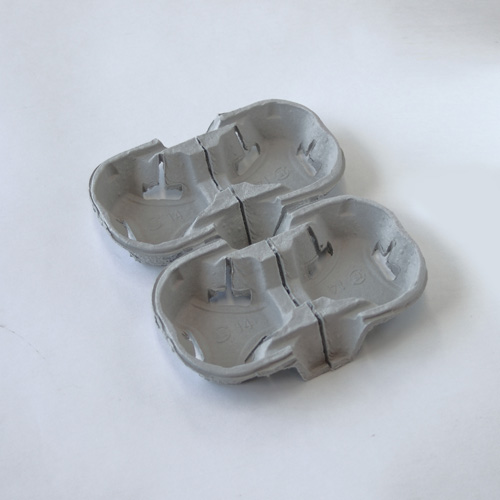 業務用 パルプモウルドドリンクキャリア（4穴）