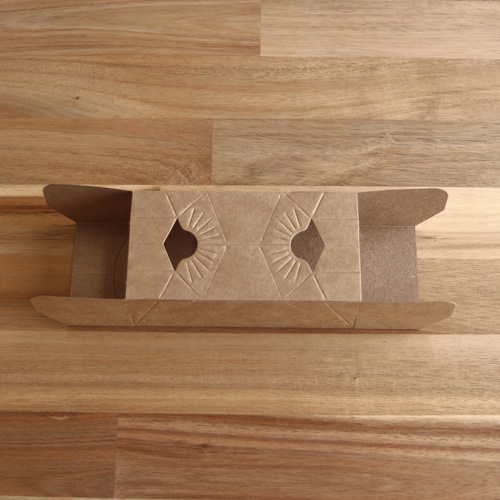 コップホルダー（2個用）ナチュラル 500個