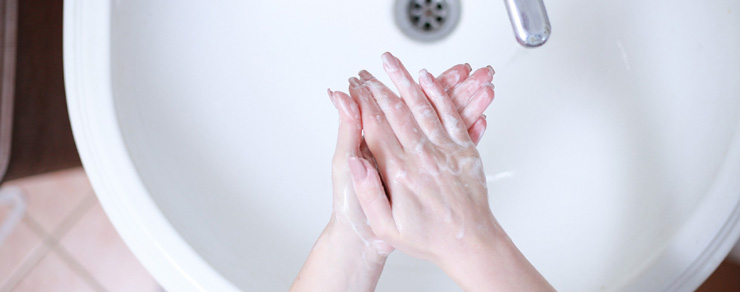 手洗い　ハンドウォッシュ　手指