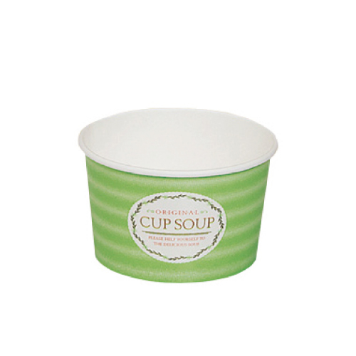 トーカン/スープカップ 紙容器 業務用(293ml)PC-240N スープカップ S 片面PE 1200個