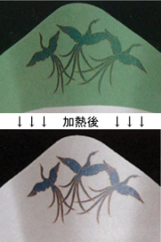 絵鍋（グリーン）鳳凰 1500枚