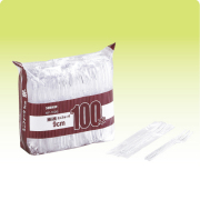 商い用ミニフォーク【90mm】個包装 100本