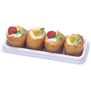 Fパレ W-90白 1200枚（フードパック・嵌合容器）