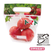 トマト チャック付スタンドＶシ－ル Ｓ＆Ｓ 2000枚