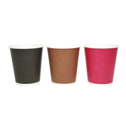 業務用 紙コップ7オンス（無地3色アソート） 205ml 1000個