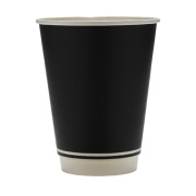 業務用 エアーウォールカップ SINC-340S-3 オニキス 340ml  1000個