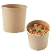 ★未晒フードカップ深型 350ml 25個