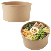 ★未晒フードカップ浅型 1000ml 25個