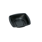 食品容器 TR-150H 黒 900枚【返品不可】