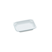 食品容器 E-19H 白 1800枚【返品不可】