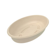 MYCバガス オーバルボウル18oz 50枚（カレー皿）