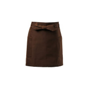 エプロン（ショート）ブラウン