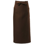 エプロン（ロング）ブラウン