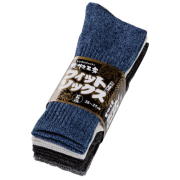 6125 のびのびソックス 先丸 杢 5足組×40束（200足）